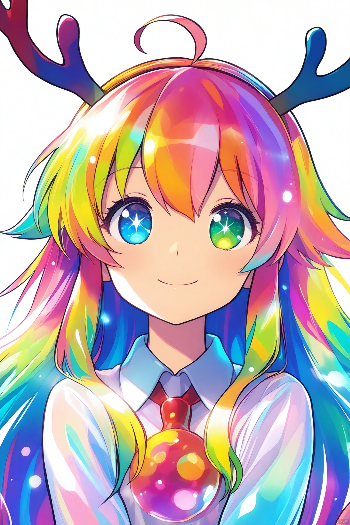 Transparent Colorful Cartoon Anime Style,christmas
