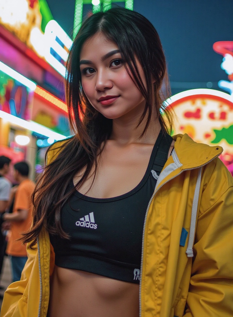 A high-quality,  upper-body shot,  professional photograph of Tjia on Tensor.Art