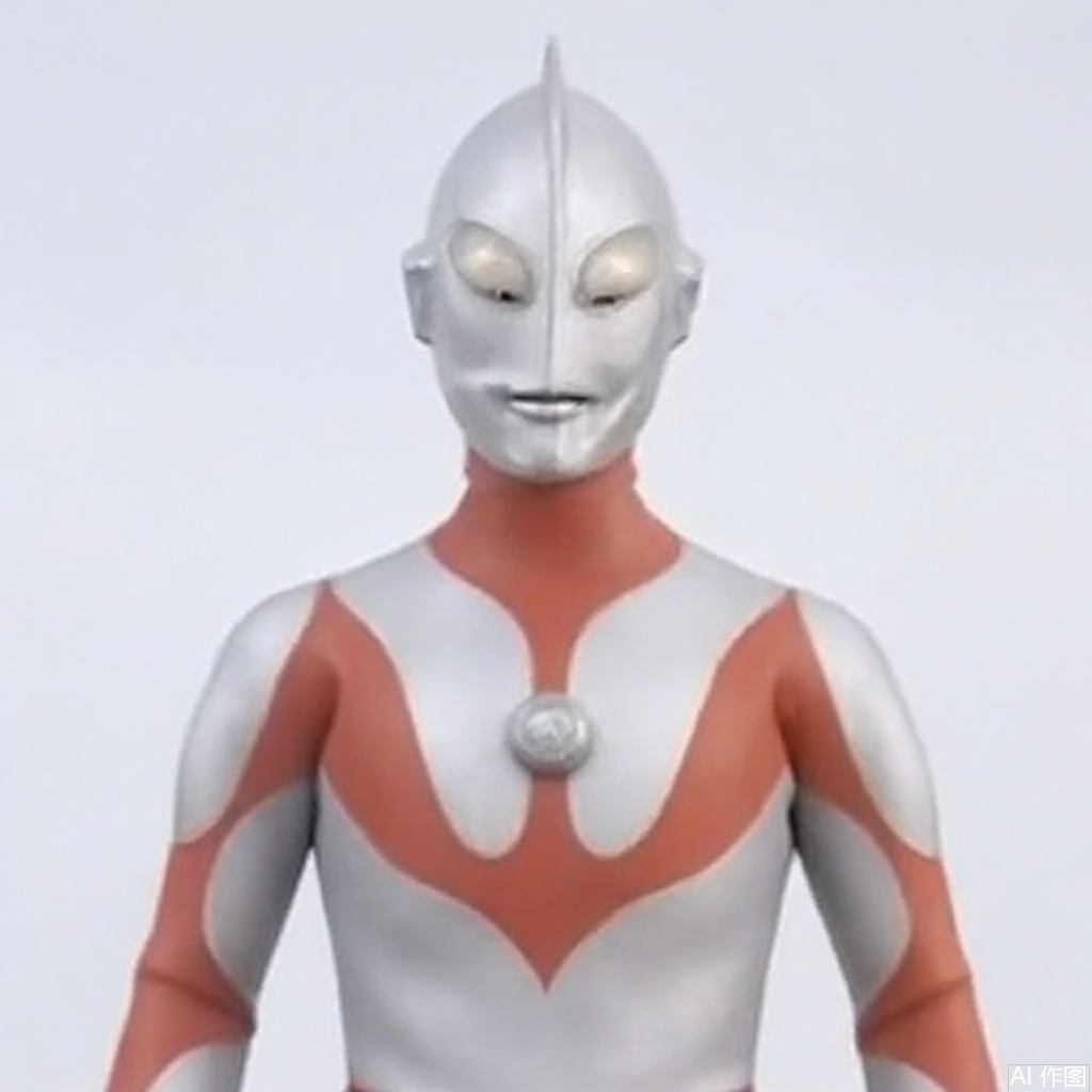 masterpiece, best quality,solo,(white background:1.2),simple background,
looking at viewer,ultraman,silver bodysuit,silver gloves,legwear,gloves,boots,cover,mask,plugsuit,armor,bodysuit,red pattern on body,silver tight-fitting,silver footwear,helmet,leather suit,latex,tokusatsu,no humans,science fiction,silver head,hard mask,no smile,no eyes,no nose,silver rubber bodysuit with red line