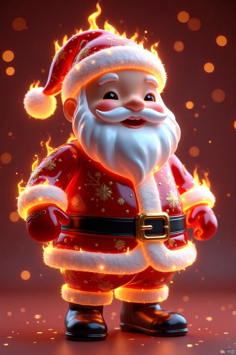 huoyanguangxiao,Santa Claus,