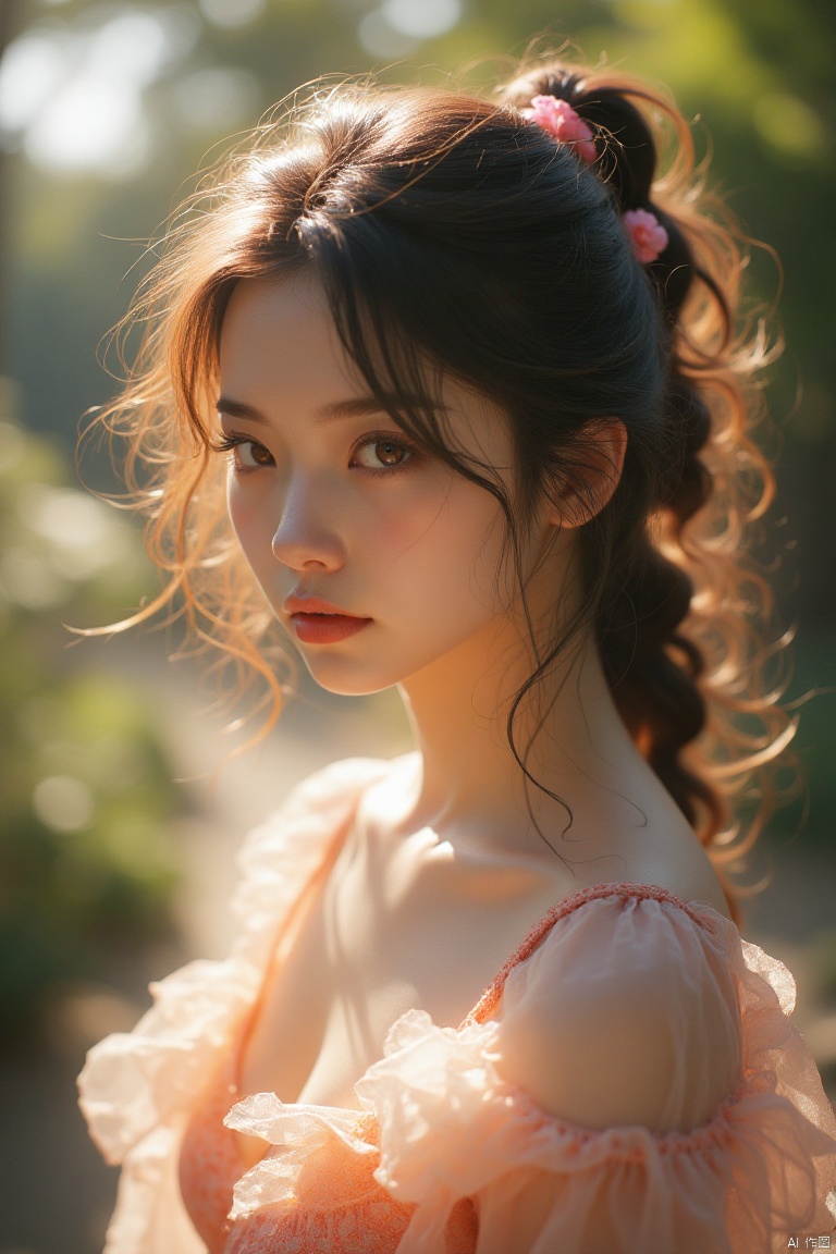 huwai,outdoors, Light and shadow,
a girl,  Polaroid,sexy moves
HEIC of a photo,realistic,Photorealistic,masterpiece,best quality, high quality,8k,highres,
