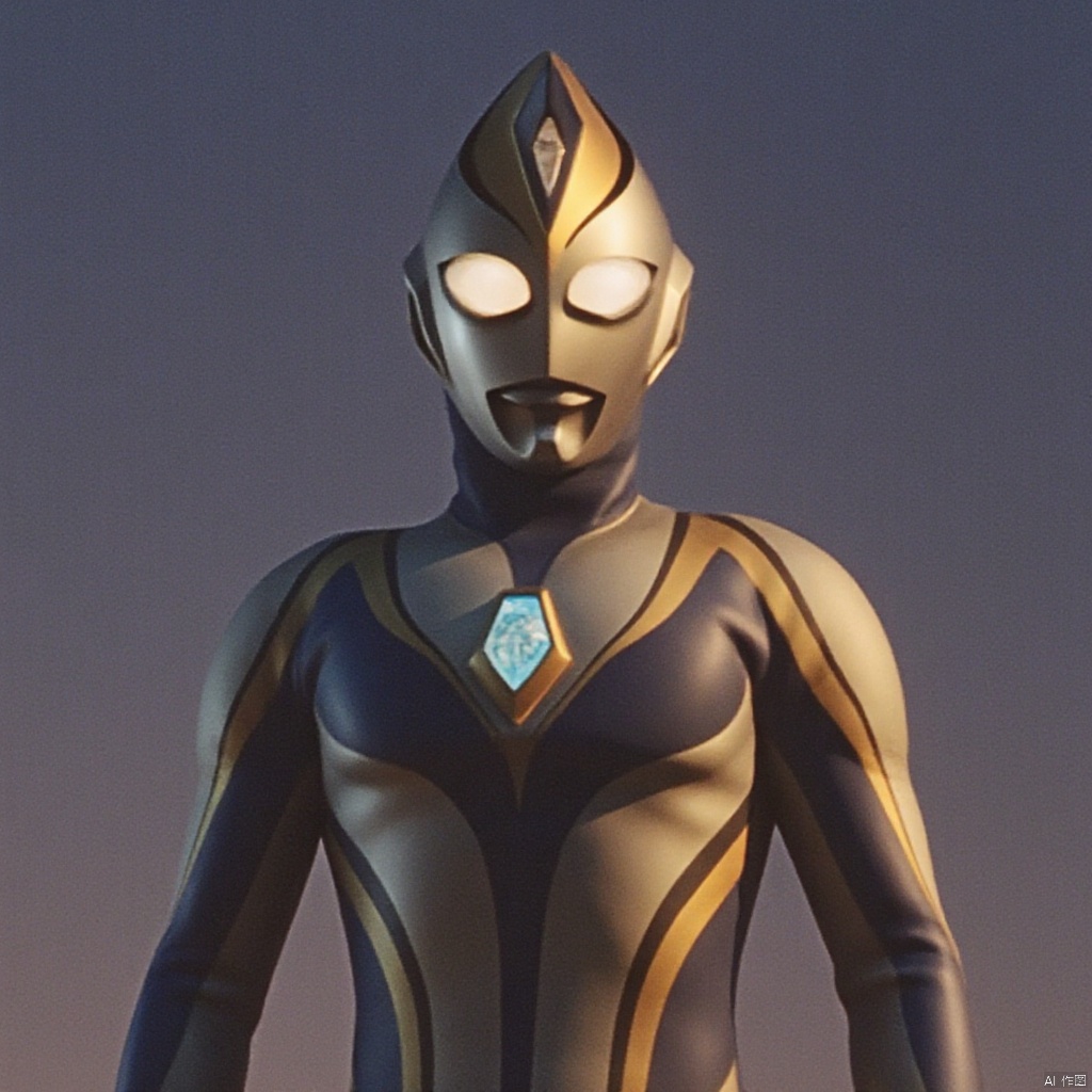 ultraman,bodysuit,gloves,legwear,boots,cover,mask,plugsuit,armor,bodysuit,pattern on body,tight-fitting,helmet,leather suit,latex,tokusatsu,no humans,science fiction,hard mask,no smile,no eyes,no nose,solo,rubber bodysuit with line,alien