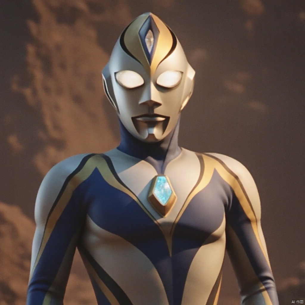 ultraman,bodysuit,gloves,legwear,boots,cover,mask,plugsuit,armor,bodysuit,pattern on body,tight-fitting,helmet,leather suit,latex,tokusatsu,no humans,science fiction,hard mask,no smile,no eyes,no nose,solo,rubber bodysuit with line,alien