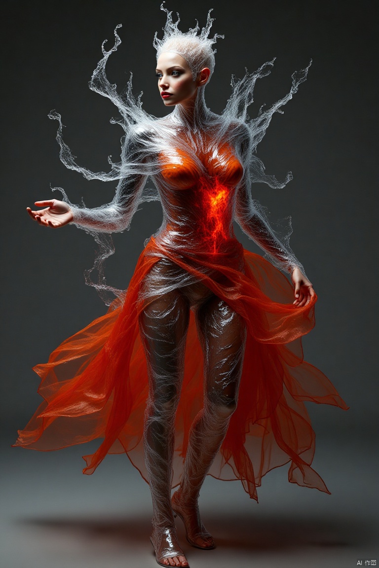 a girl in costume,