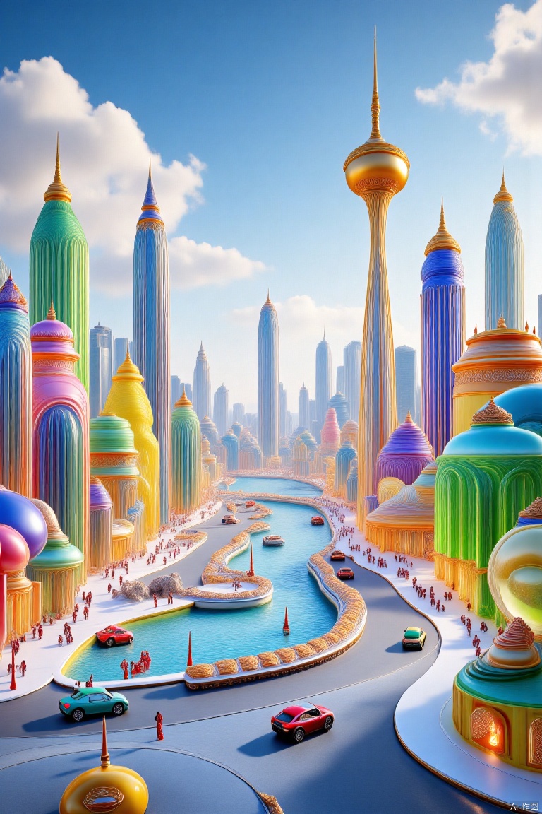 car,motorcycle,building,ground vehicle,city,outdoors,road,tree,cloud,sky,day,skyscraper,scenery,cityscape,traffic cone,water,street,bridge,crosswalk,blue sky,river,traffic light Pillar,Oriental Pearl Tower,trees,outdoor,landscape,blur,depth of field,temple of heaven architecture,sky,small buildings,multiple people,chinese architecture,sky,stairs,bridge,