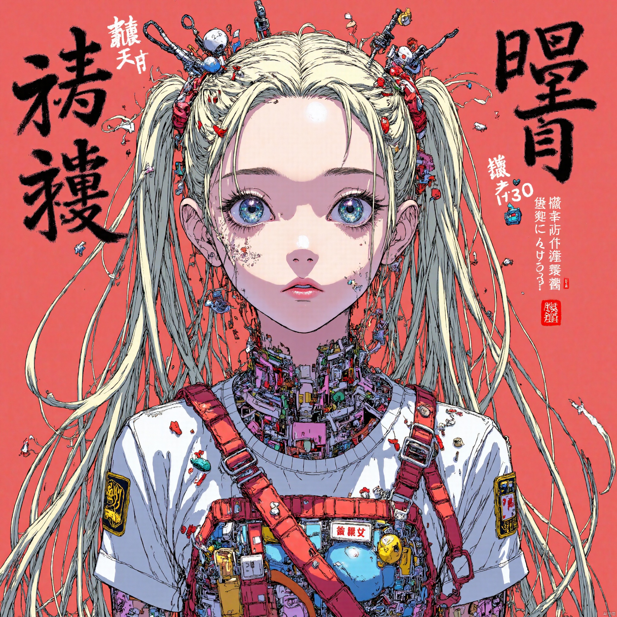  masterpiece,best quality,
 1girl, solo, baiwe7033 style,full body