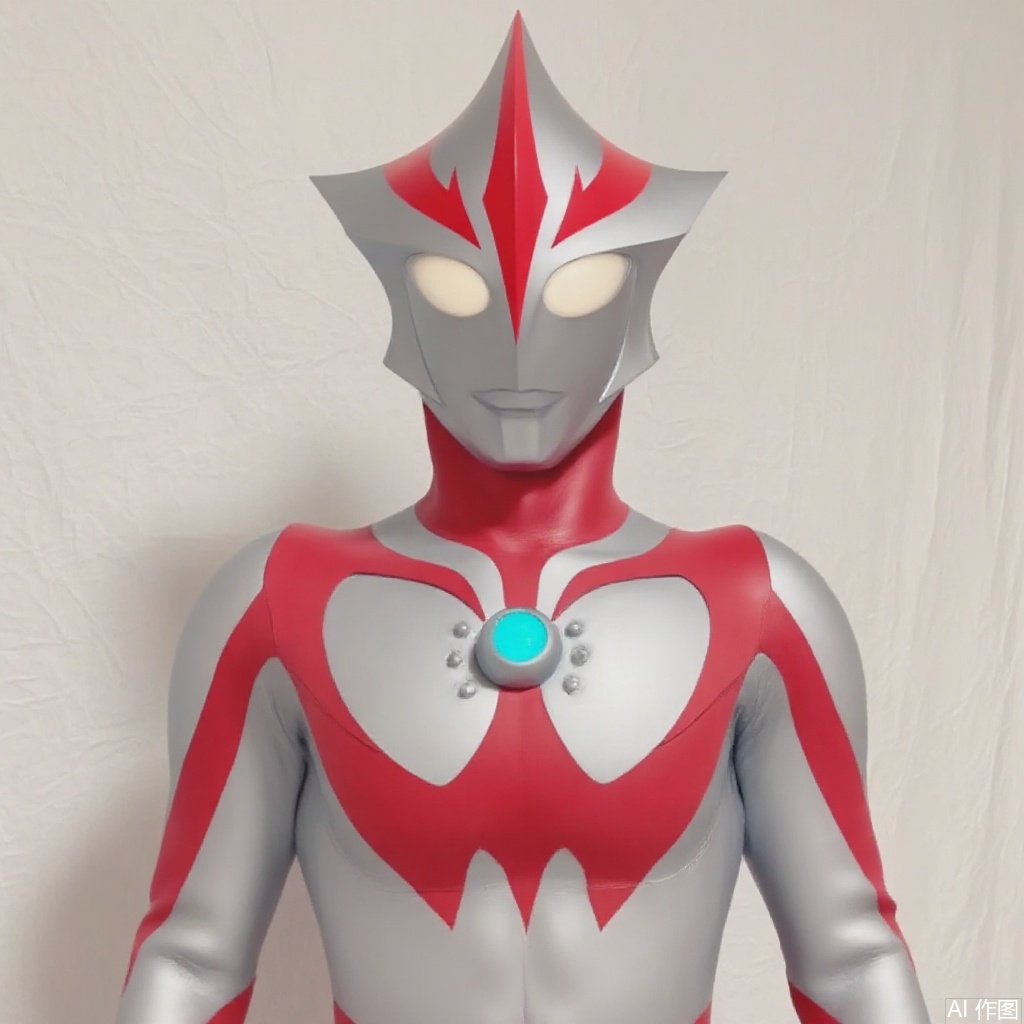 masterpiece, best quality,solo,(white background:1.2),simple background,
looking at viewer,ultraman,silver bodysuit,silver gloves,legwear,gloves,boots,cover,mask,plugsuit,armor,bodysuit,red pattern on body,silver tight-fitting,silver footwear,helmet,leather suit,latex,tokusatsu,no humans,science fiction,silver head,hard mask,no smile,no eyes,no nose,silver rubber bodysuit with red line