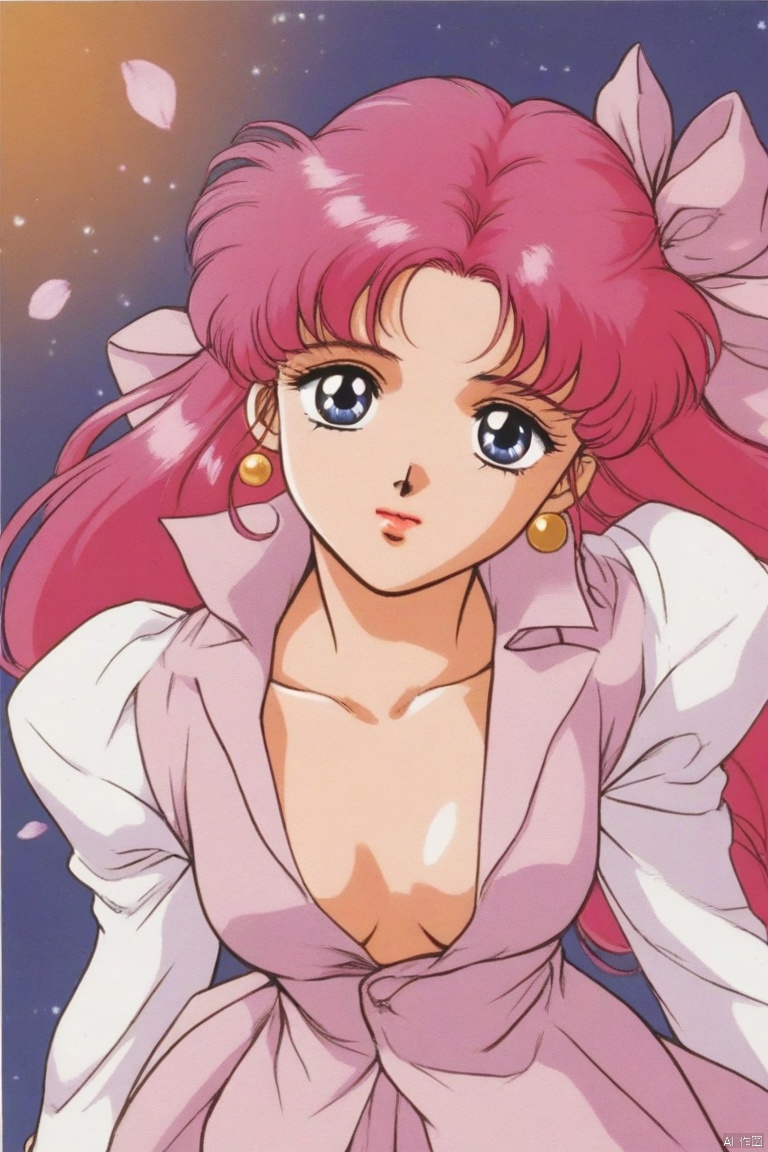 beauty girl,1980's Japanese anime