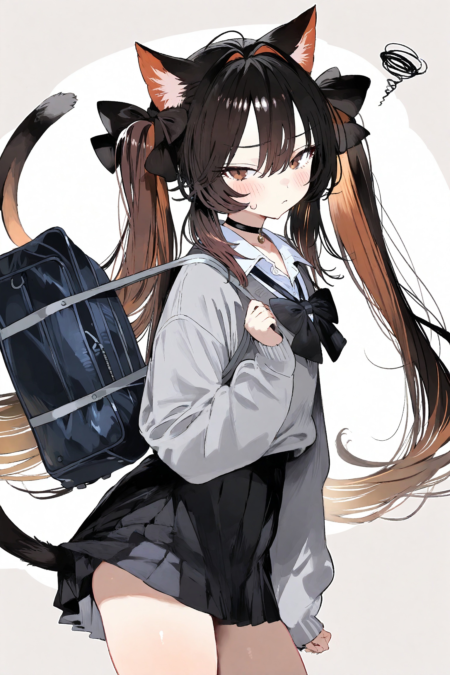 1girl,  solo,  long hair on Tensor.Art