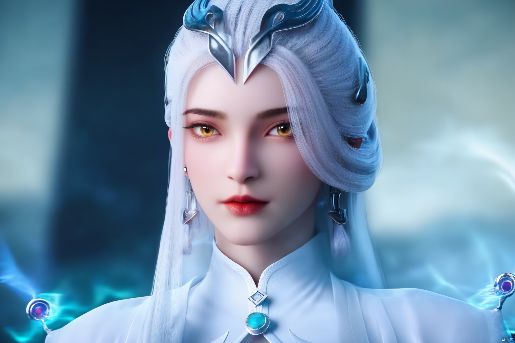 score_9_up,score_8_up,score_7_up,(Masterpiece, Best Quality, Photorealistic, High Resolution, 8K Raw),
1girl, solo, long hair, looking at viewer, hair ornament, jewelry, closed mouth, yellow eyes, upper body, white hair, earrings, lips,
pale skin,translucent,realistic,white skin,high detailed skin,(detailed skin:1.1),highly detailed,ultra-high resolution,32K UHD,sharp focus,best-quality,masterpiece,unconventional supreme masterpiece,masterful details,temperate atmosphere,with a high-end texture,in the style of fashion photography,Dynamic Angle,(Dynamic posture:1.1),OverallDetailXL,zPDXL3,GX_style