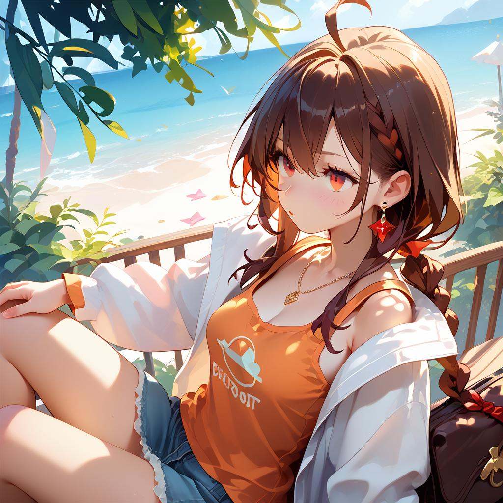 score_9,score_8_up,1girl,score_7_up,{best quality},simple plait,