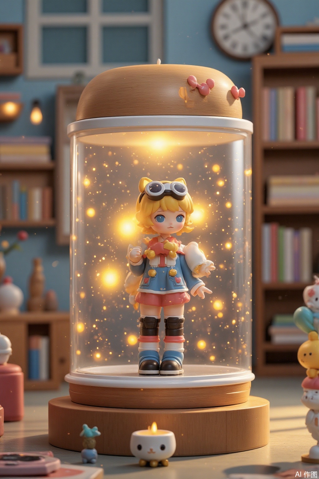 Ultra photoreal, Insane Details, 32K, Realistic,
Real photo,blind box figure