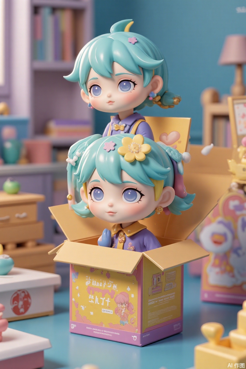Ultra photoreal, Insane Details, 32K, Realistic,
Real photo,blind box figure