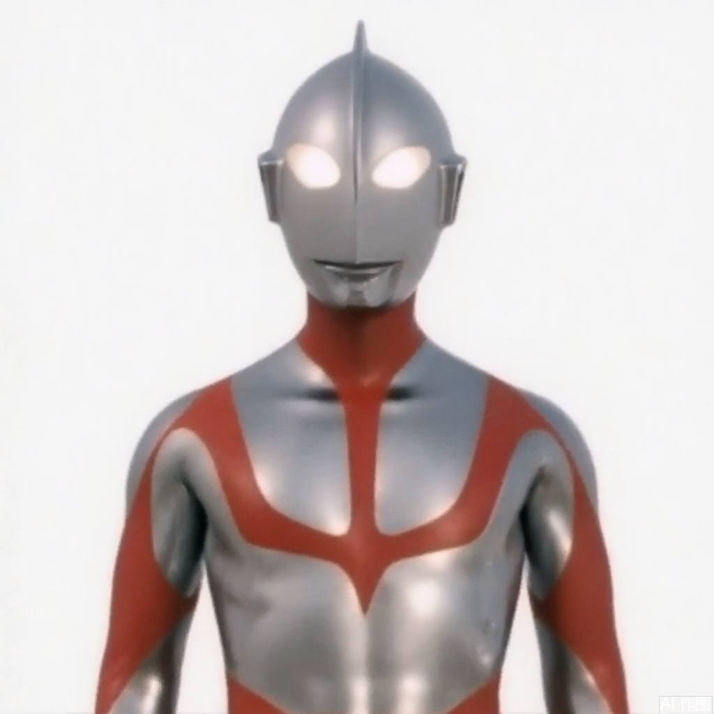 masterpiece, best quality,solo,(white background:1.2),simple background,
looking at viewer,mask,ultraman,silver bodysuit,silver gloves,legwear,gloves,boots,cover,plugsuit,armor,bodysuit,red pattern on body,silver tight-fitting,silver footwear,helmet,leather suit,latex,tokusatsu,no humans,science fiction,silver head,hard mask,no smile,no eyes,no nose,silver rubber bodysuit with red line