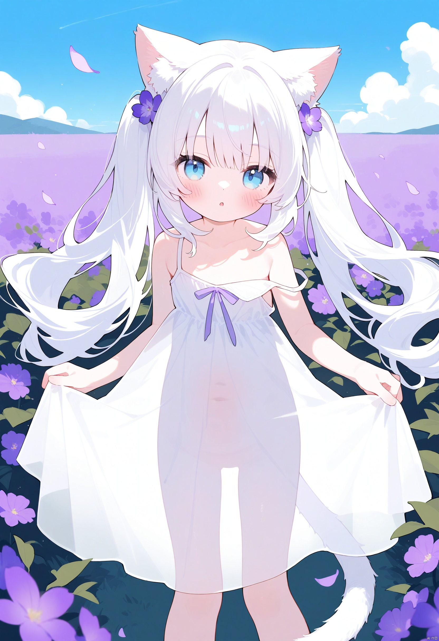 1girl,  solo,  animal ears on Tensor.Art