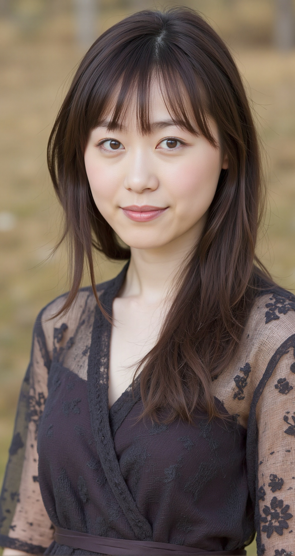 woman, portrait, close up to face, dress, realistic,HARUKA