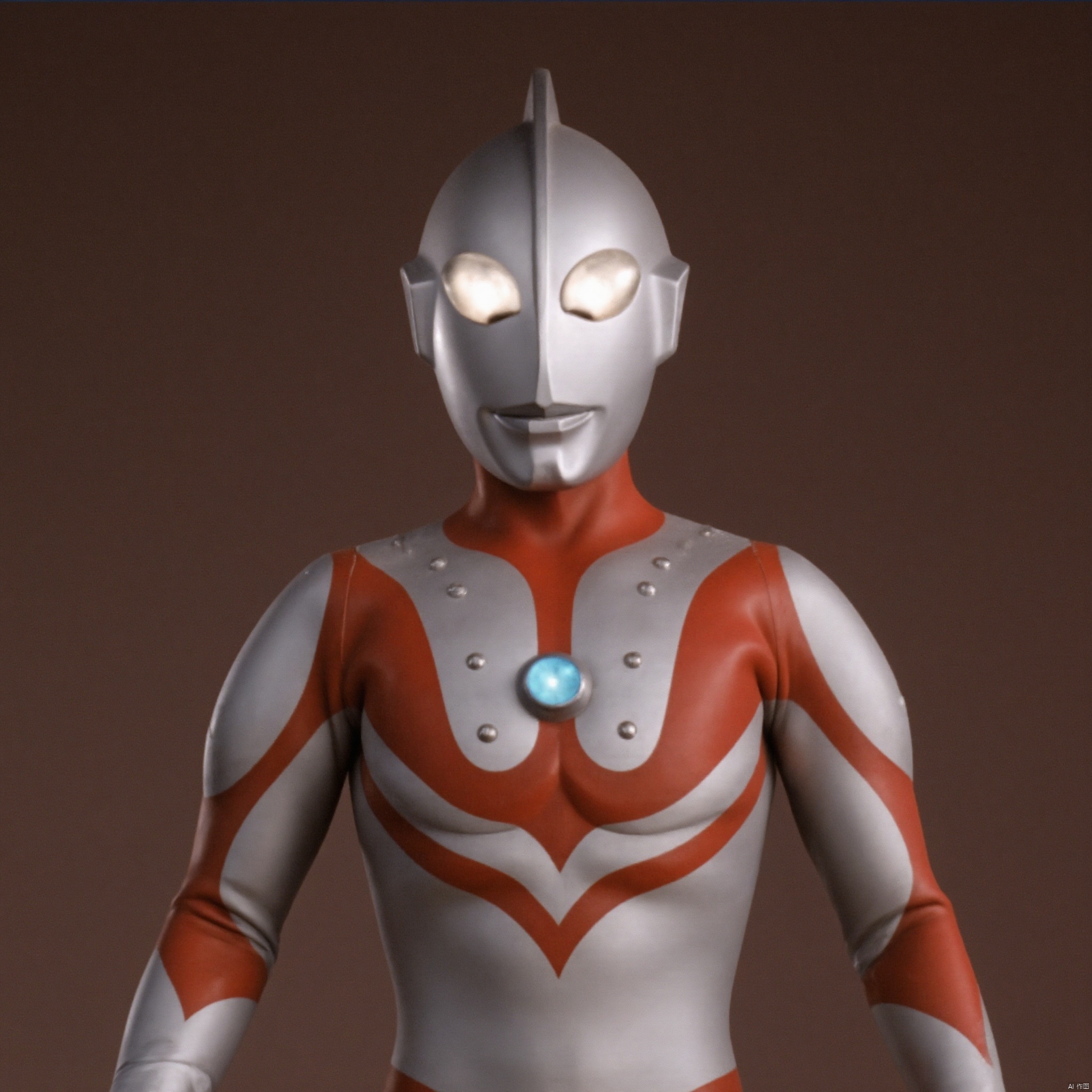 ultraman,silver bodysuit,silver gloves,legwear,gloves,boots,cover,mask,plugsuit,armor,bodysuit,red pattern on body,silver tight-fitting,silver footwear,helmet,leather suit,latex,tokusatsu,no humans,science fiction,silver head,hard mask,no smile,no eyes,no nose,solo,silver rubber bodysuit with red line