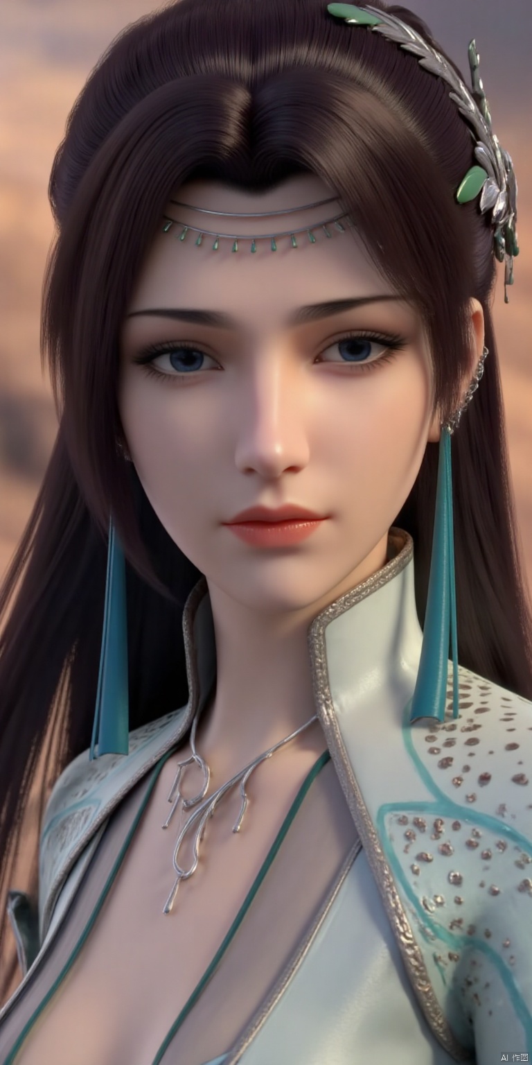  a asian woman, sexy long hair, charming and seductive temperament, distant close-up, golden ratio, movie texture, minimalism, high-end feeling, strong contrast between cold and warm, outdoor scenes, 