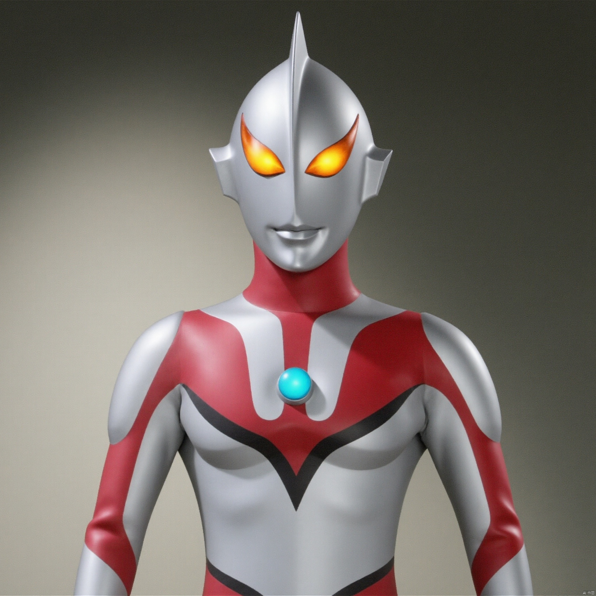 ultraman,silver bodysuit,silver gloves,legwear,gloves,boots,cover,mask,plugsuit,armor,bodysuit,red pattern on body,silver tight-fitting,silver footwear,helmet,leather suit,latex,tokusatsu,no humans,science fiction,silver head,hard mask,no smile,no eyes,no nose,solo,silver rubber bodysuit with red line,