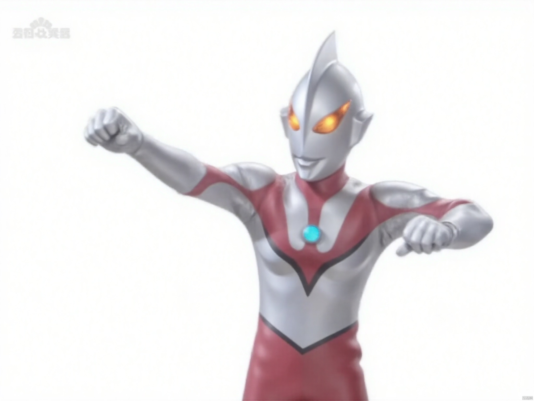 ultraman,silver bodysuit,silver gloves,legwear,gloves,boots,cover,mask,plugsuit,armor,bodysuit,red pattern on body,silver tight-fitting,silver footwear,helmet,leather suit,latex,tokusatsu,no humans,science fiction,silver head,hard mask,no smile,no eyes,no nose,solo,silver rubber bodysuit with red line,Ultlive rise,punching,clenched hand