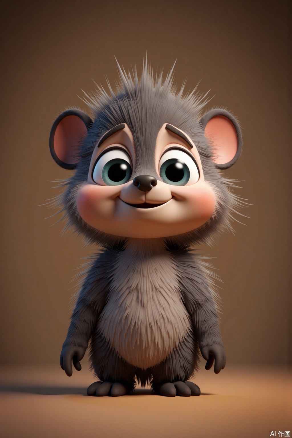 Ultra photoreal, Insane Details, 32K, Realistic,
t, 3D clay, a small animal