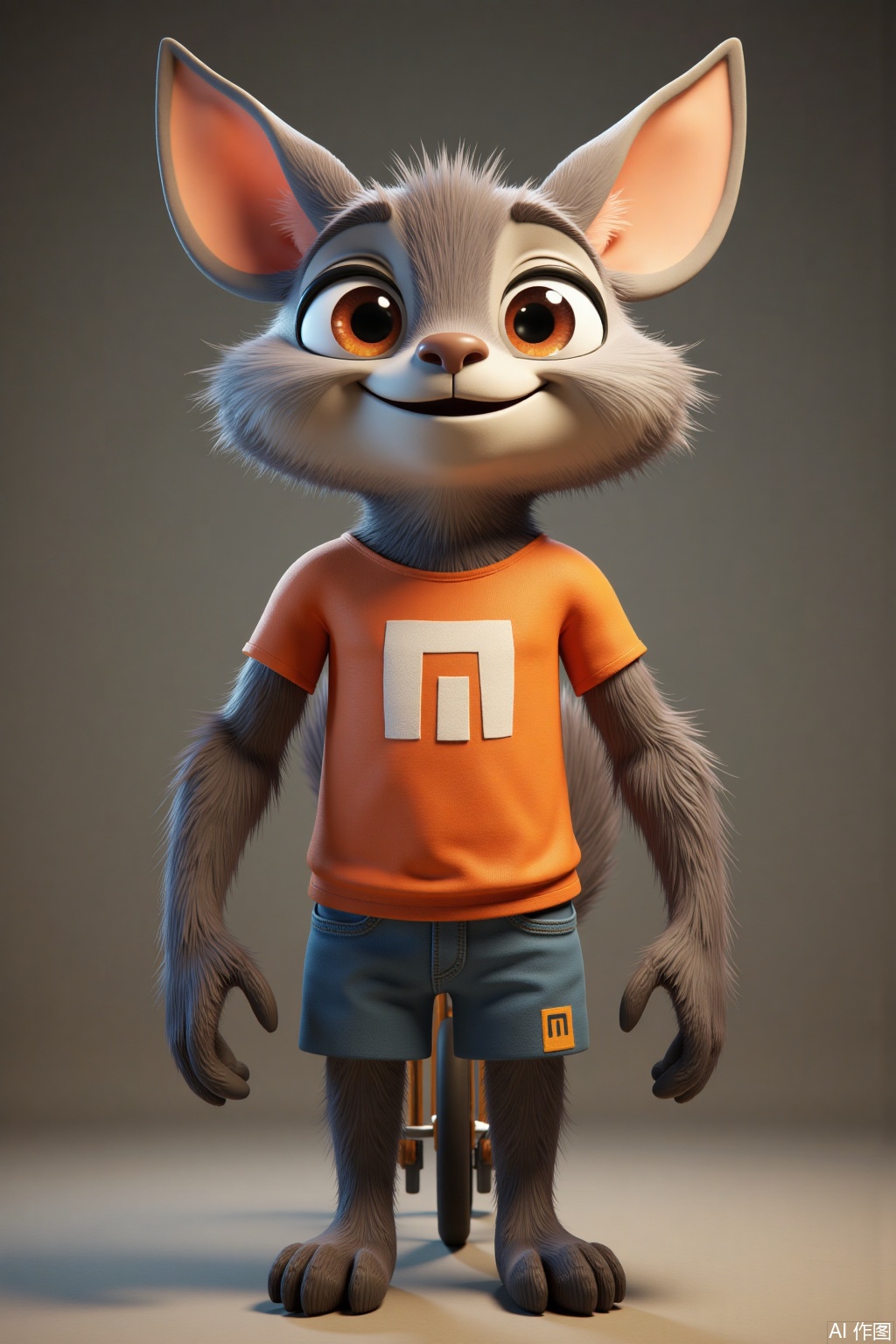 Ultra photoreal, Insane Details, 32K, Realistic,
t, 3D clay, a small animal