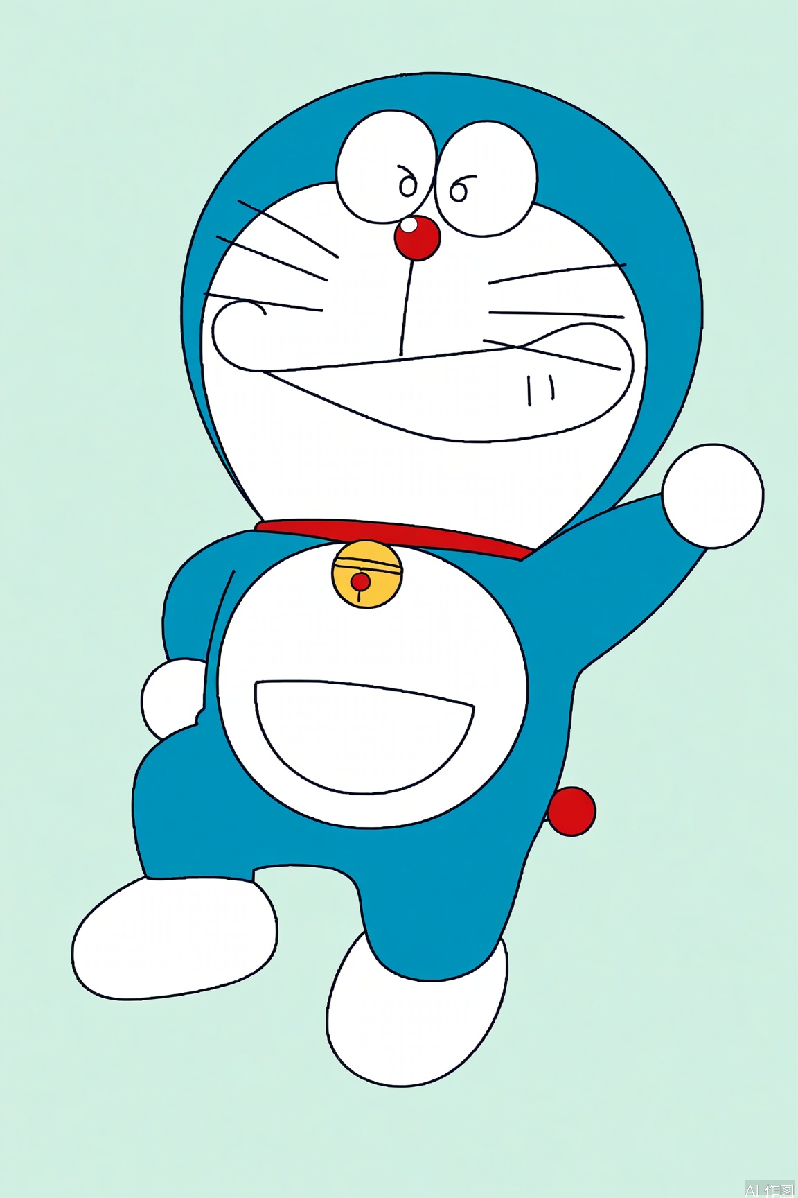 duolaameng,doraemon,solo,cartoon character,