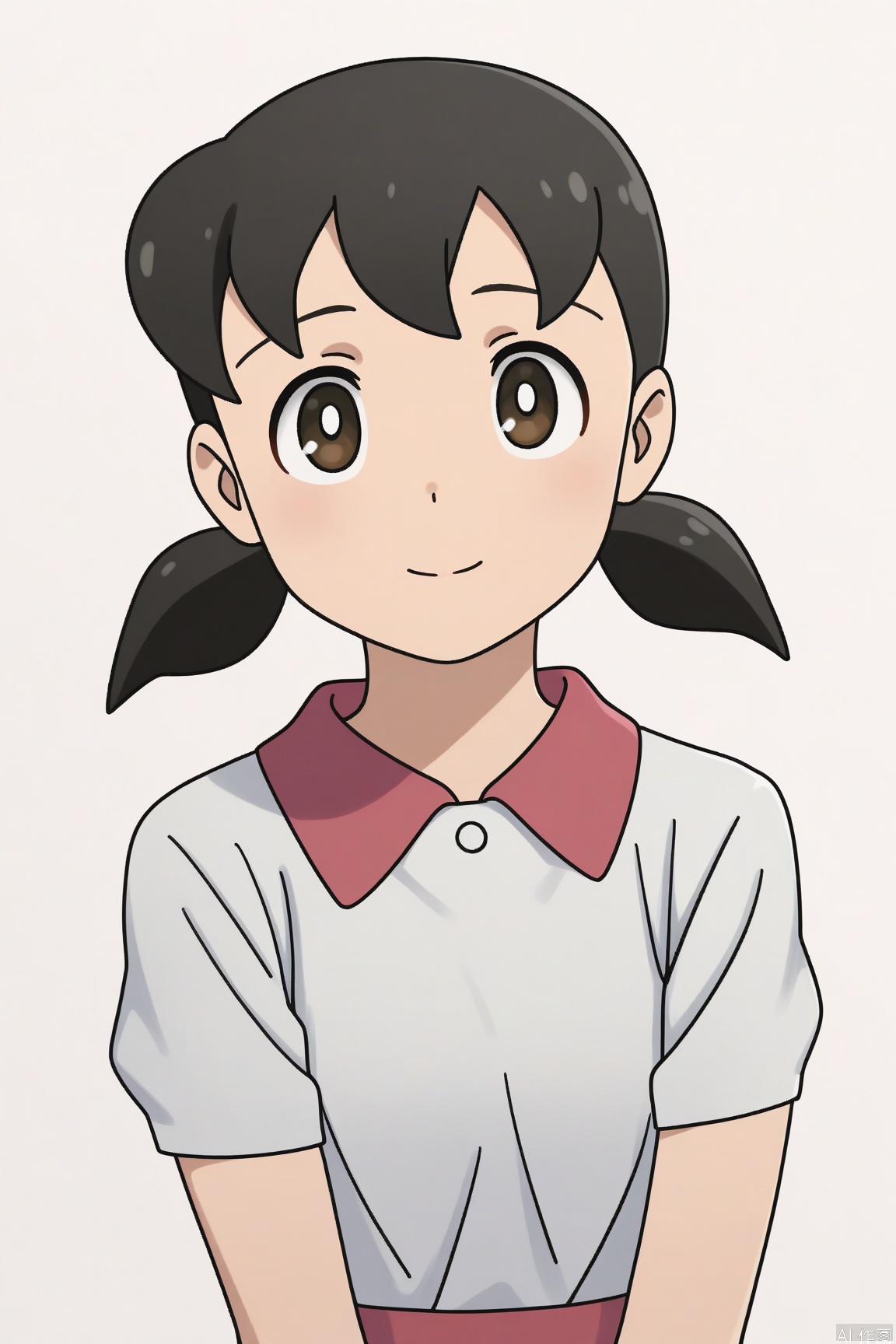 duolaameng,minamoto_shizuka,1girl,solo,simple_background,white_background