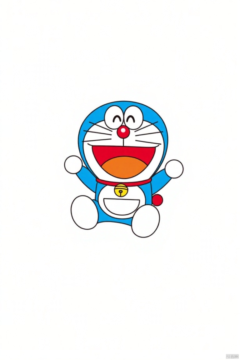 duolaameng,doraemon,colorful,solo,simple_background,white_background