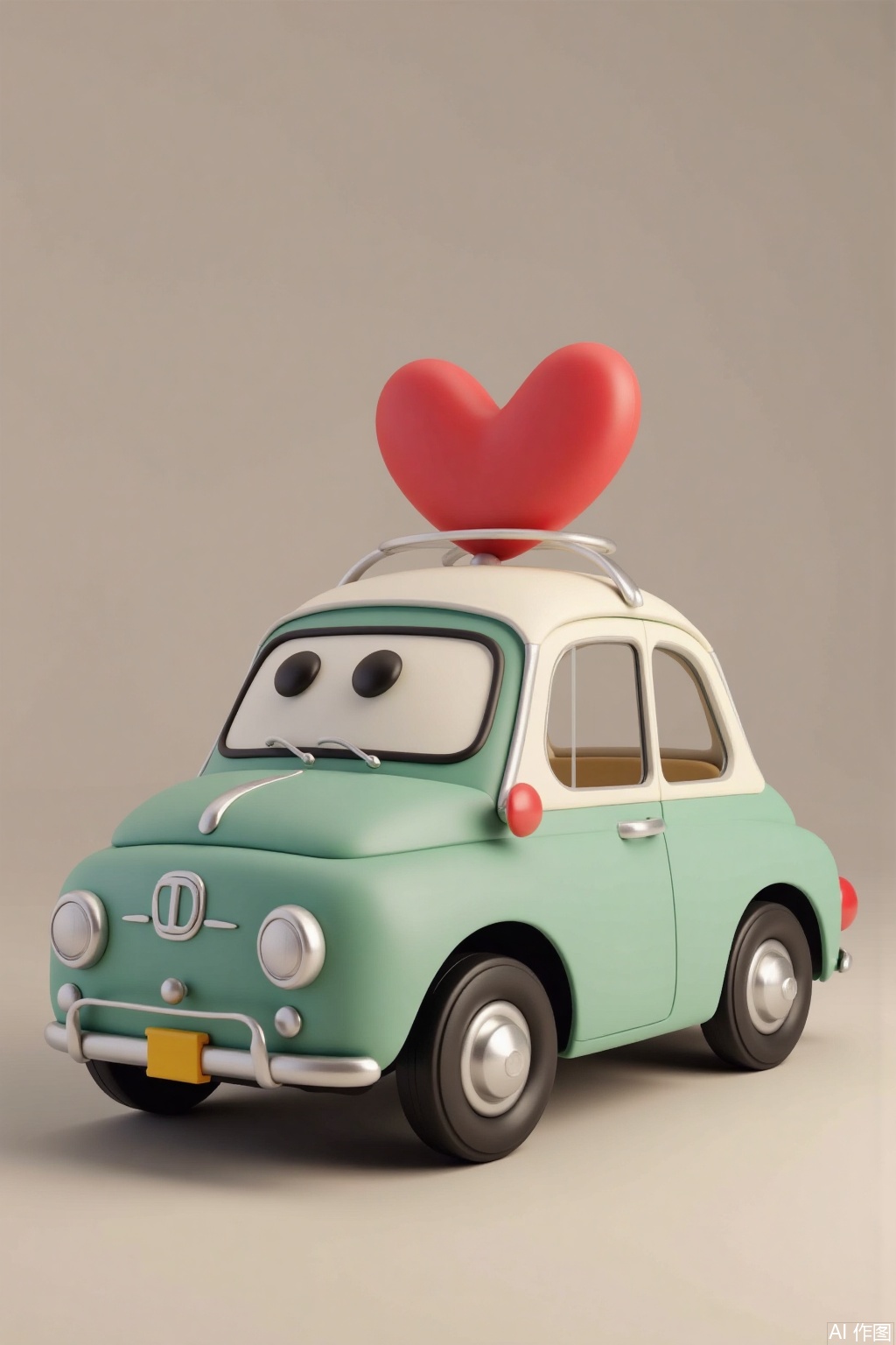 Ultra photoreal, Insane Details, 32K, Realistic,
 3D clay cute, a car