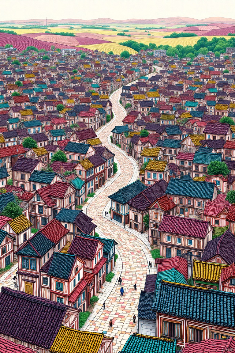 garden,  street,  high quality rendering by 嘉嘉 on Tensor.Art