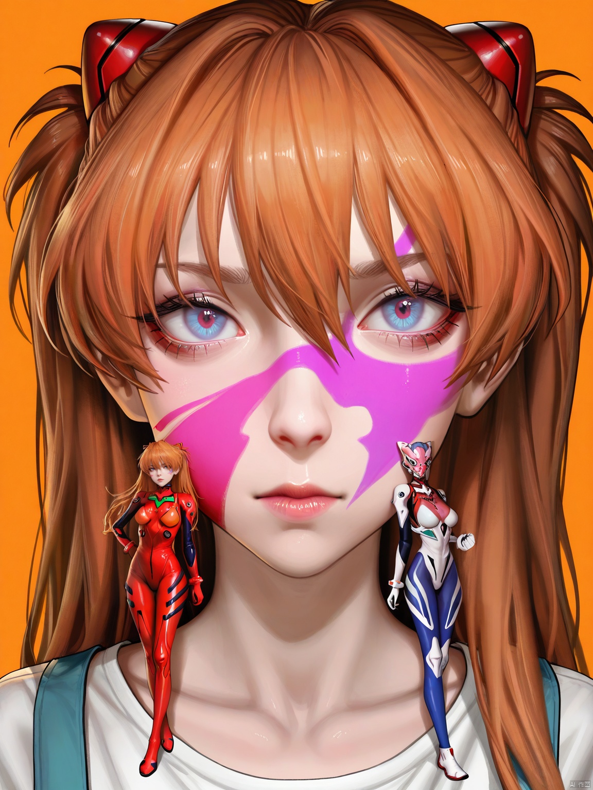 well iluminated, Epic CG masterpiece, Asuka Langley Soryu,hdr,dtm, full ha, charging forward battlefield, the burst meteor, the fierce battle of fighting with his life, 8K, ultra detailed graphic tension, dynamic poses, stunning colors, 3D rendering, surrealism, cinematic lighting effects, realism, 00 renderer, super realistic, full - body photos, super vista, super wide Angle, HD,Asuka Langley Soryu,Asuka Langley Soryu,Asuka Langley Soryu, stand creative position, japan street background,shokuhou ,full body,simple background,reality,masterpiece,cinematic style,(realistic:1.5),kidmo,As109,magion02,deadflow,bm tol,ask \(askzy\),mamimi \(mamamimi\),pastel colors,Realistic face,realistic skin,close-up,portrait,(Focus on the face:1.3),looking at viewer,The whole body,rathuang,BLENDER STYLE
