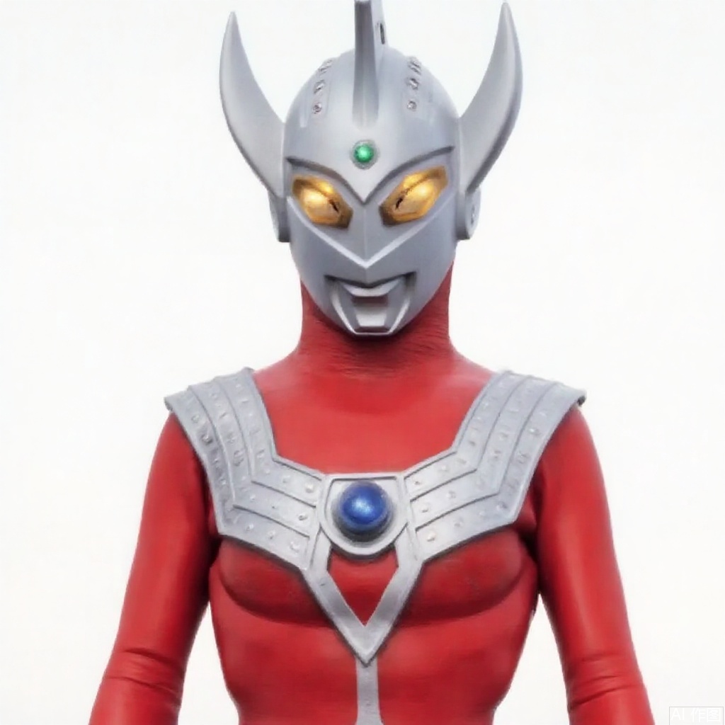 masterpiece, best quality,solo,(white background:1.2),simple background,
looking at viewer,ultraman,red bodysuit,red gloves,legwear,gloves,boots,cover,mask,plugsuit,armor,bodysuit,silver pattern on body,red tight-fitting,red footwear,helmet,leather suit,latex,tokusatsu,no humans,science fiction,silver head,hard mask,no smile,no eyes,no nose,red rubber bodysuit with silver line