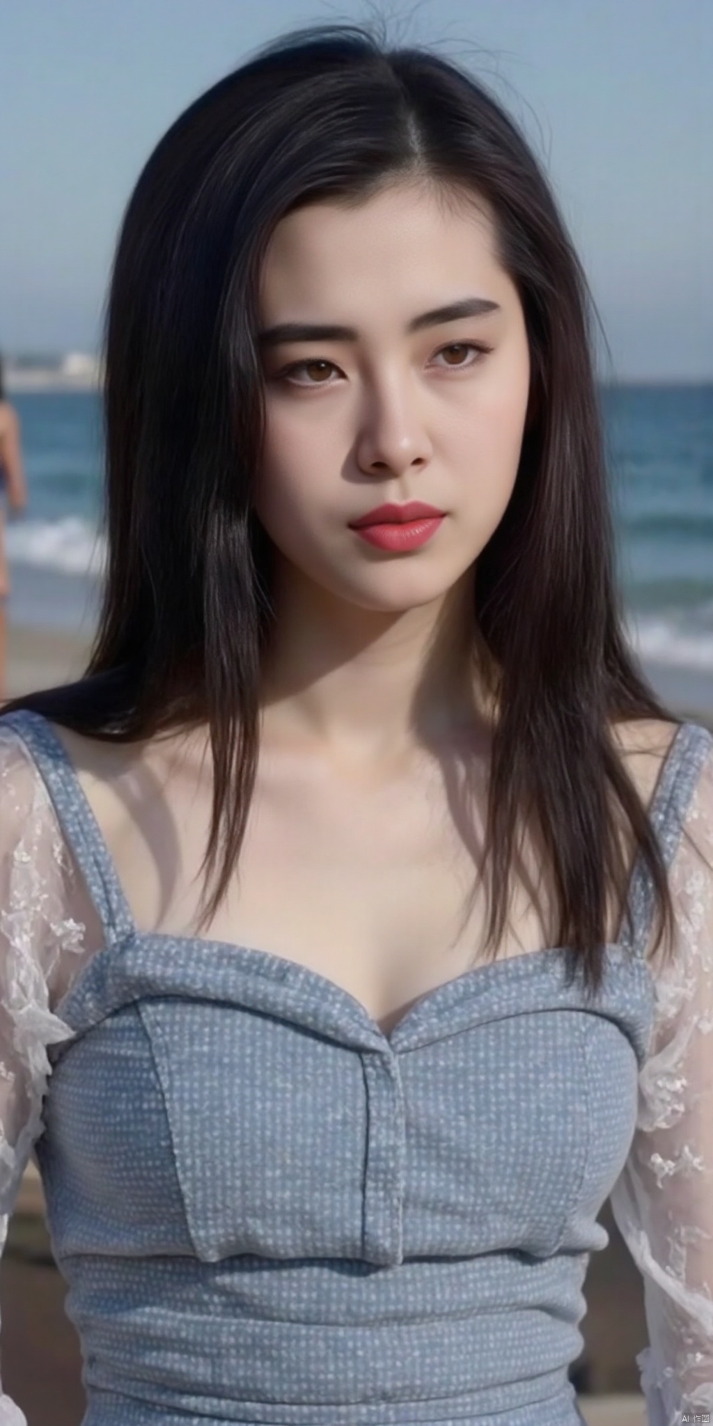 high quality, high resolution, 8K, ultra-detailed, photorealistic, DSLR photography, cinematic, film grain, natural lighting, HDR, telephoto lens, shallow depth of field, background blur, sharp focus,新娘, 修身鱼尾婚纱, 完美身材曲线, 悬崖边, 双手轻抚秀发, 眼神妩媚动人, 嘴角微微上扬, 自信优雅, 夜幕降临, 繁星点点, 海浪, 礁石, 神秘气息, 冷色调, 蓝色, 紫色, 月光, 侧光, 轮廓光, 氛围感, 故事感, 情绪表达, 性感, 优雅, 迷人, 美丽, 神秘, 诱惑, 自信, 坚定