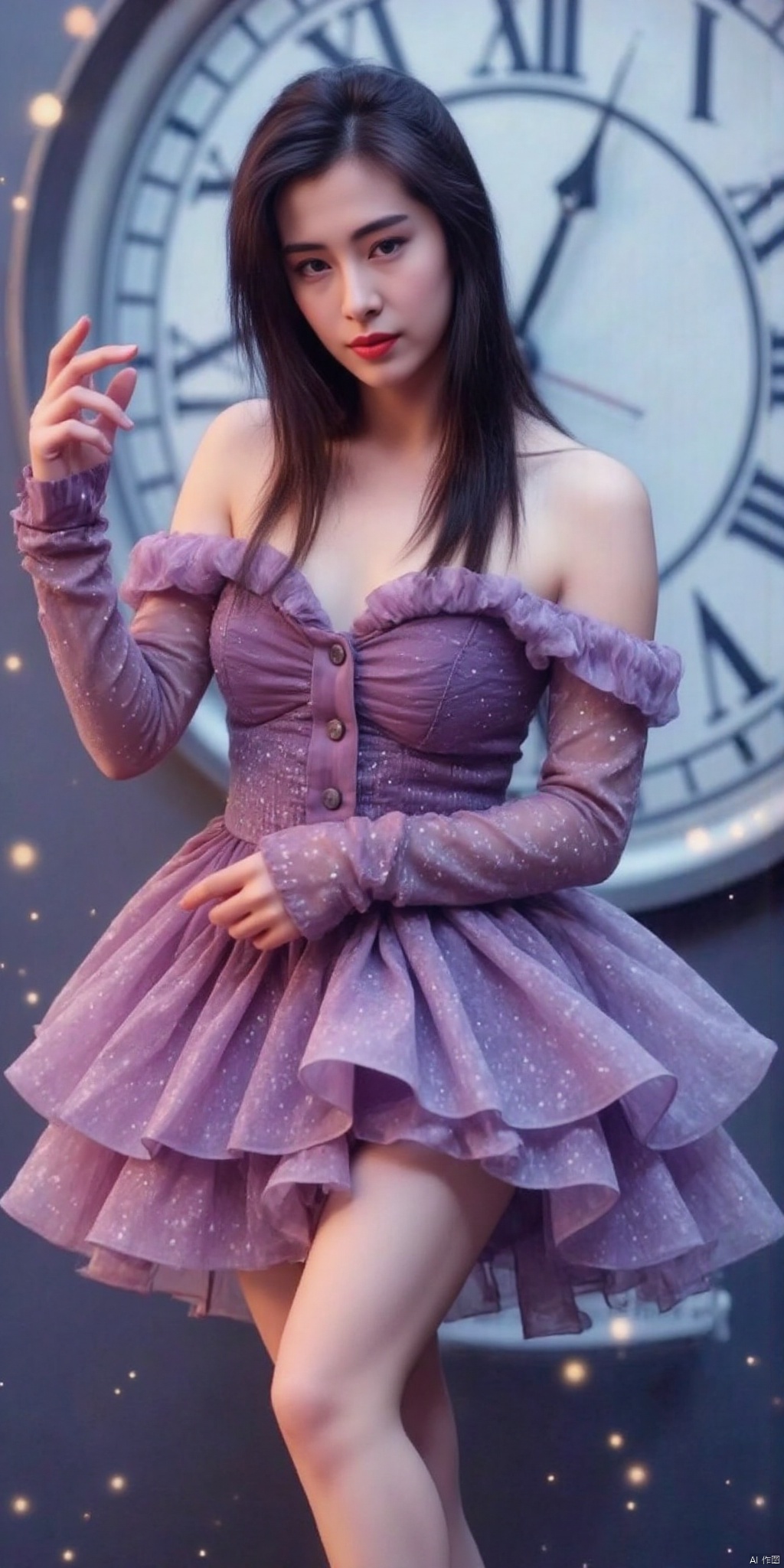 真人肌肤纹理, 4K画质,完美身材,long legs,big_breasts,Dynamic posture,perfect body ,
(((crystals texture Hair))),{{{{{extremely detailed CG}}}}},{{8k_wallpaper}},{{{{Crystalline purple gemstone gloves}}}},((beautiful detailed Glass hair)),((Glass shaped texture hand)),((Crystallize texture body)),Gem body,Hands as clear as jewels,Crystallization of clothes,((crystals texture skin)),sparkle, lens flare, light leaks, Broken glass,{{{{Detailed Glass shaped clothes}}}}, ((masterpiece)), (((best quality))), ((ultra-detailed)), ((illustration)), ((disheveled hair)), ((frills)), (1 girl), (solo), dynamic angle, big top sleeves, floating, beautiful detailed gemstone sky, gemstone sea, beautiful detailed eyes, overexposure, side blunt bangs, hairs between eyes, ribbons, bowties, buttons, bare shoulders, (((small breast))), pleated skirt, crystals texture flowers, ((Detailed crystallized clothing)),(gemstone of body),solo focus,{{{{{{{{Iridescence and rainbow hair:2.5}}}}}}},{{{{{{detailed cute anime face}}}}}},{{loli}},{{{{{watercolor_(medium)}}}},(((masterpiece))),(((clock))),(((red))),(((blood))),finely detail,Depth of field,Blood drop,Blood fog