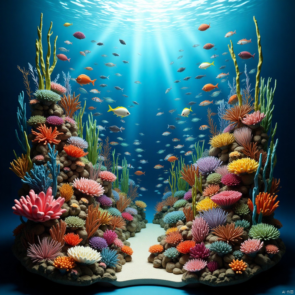 ,海底风景Underwater Scenery