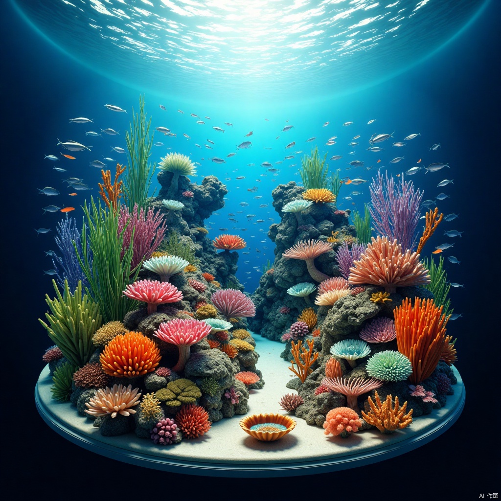 ,海底风景Underwater Scenery