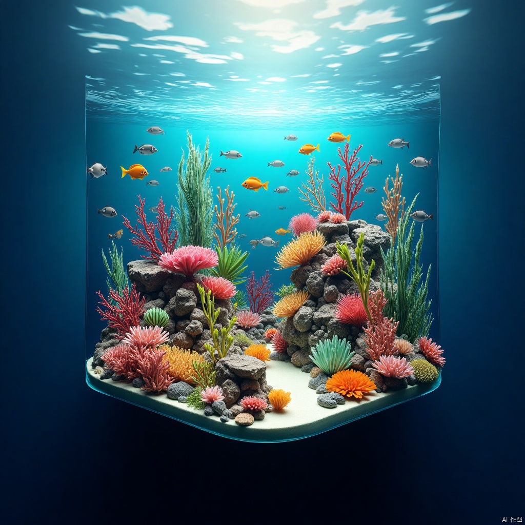 ,海底风景Underwater Scenery