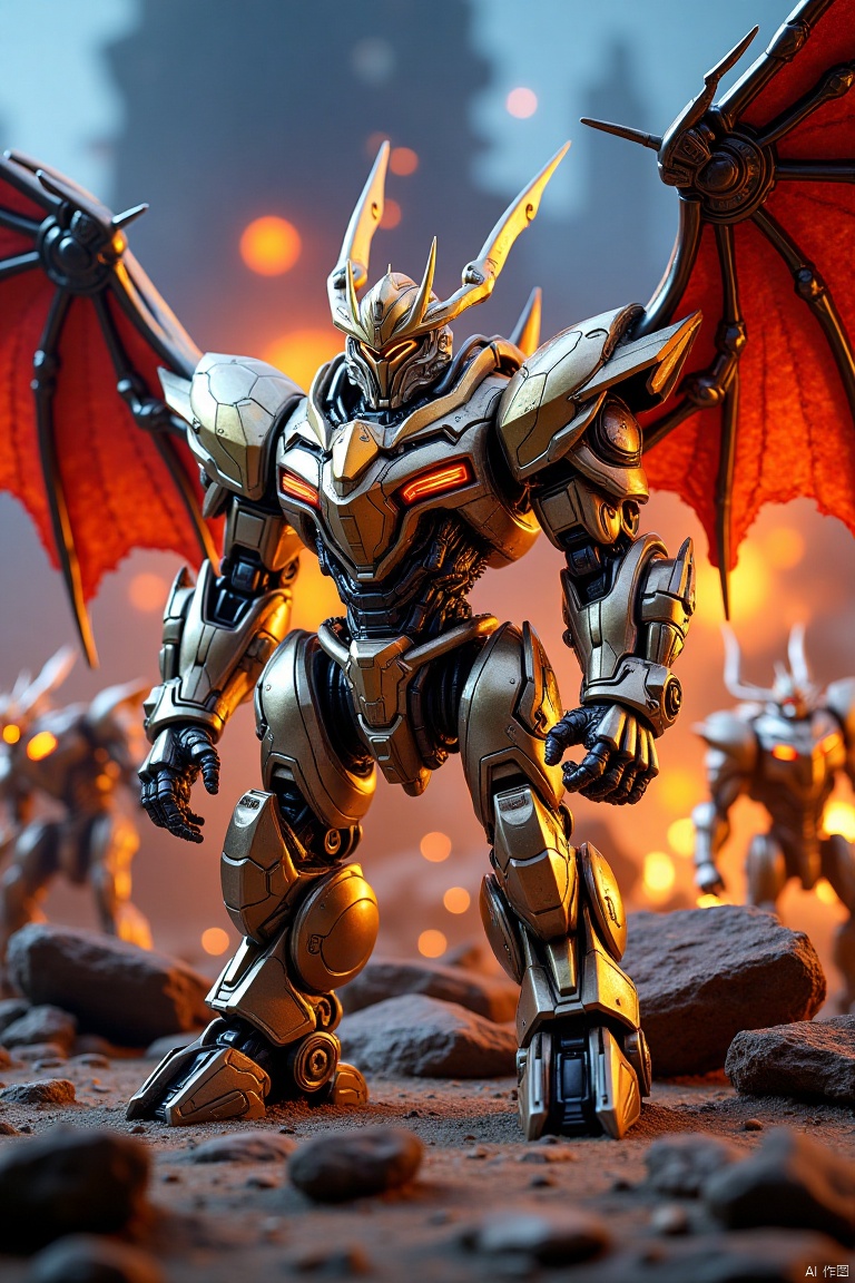 晶莹的金色中国龙,特写,龙,dragon,Mech Battlefield,机甲战场,Battlefield of Mechs