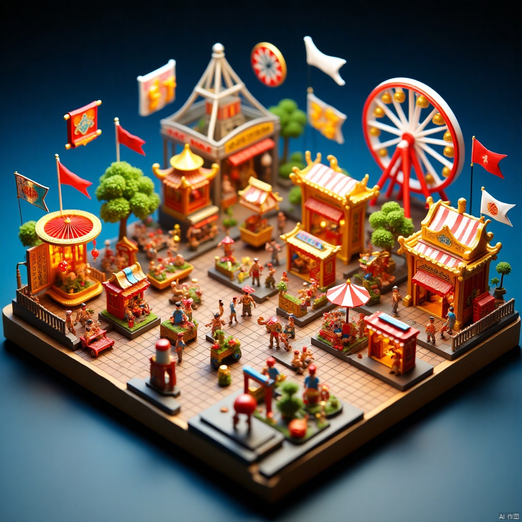 ,Mech Battlefield,机甲战场,Battlefield of Mechs,Elements of the Spring Festival,新春元素,游乐园,Theme park,Funfair
