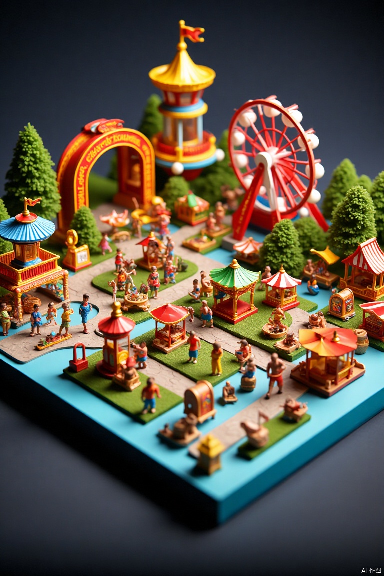 ,Mech Battlefield,机甲战场,Battlefield of Mechs,Elements of the Spring Festival,新春元素,游乐园,Theme park,Funfair