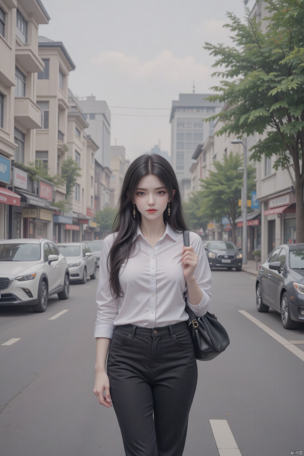 1girl,  solo,  long hair by 起风了AI漫画 on Tensor.Art