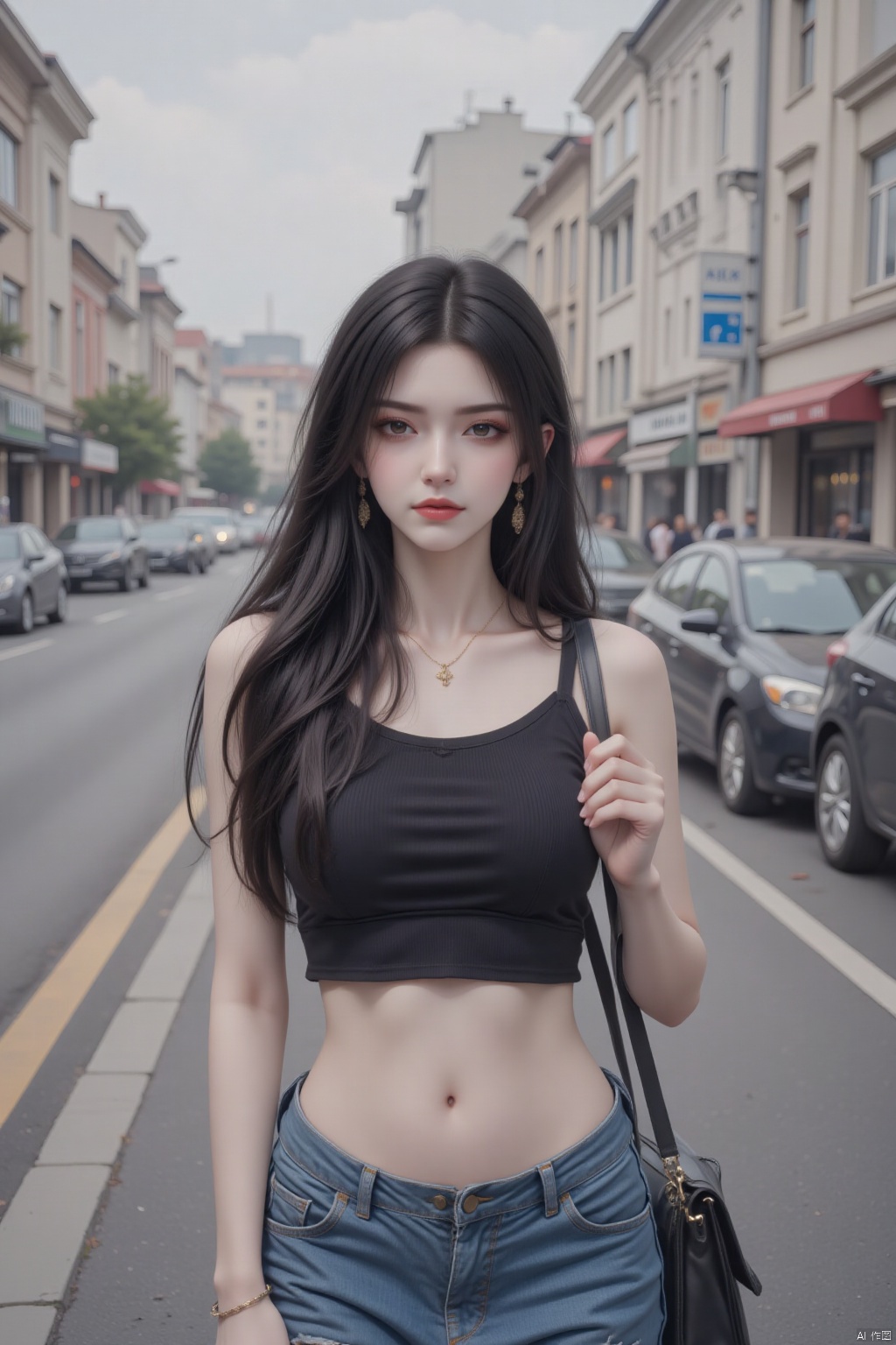 1girl,  solo,  long hair by 起风了AI漫画 on Tensor.Art