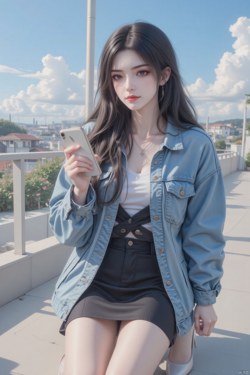 1girl,  solo,  long hair by 起风了AI漫画 on Tensor.Art