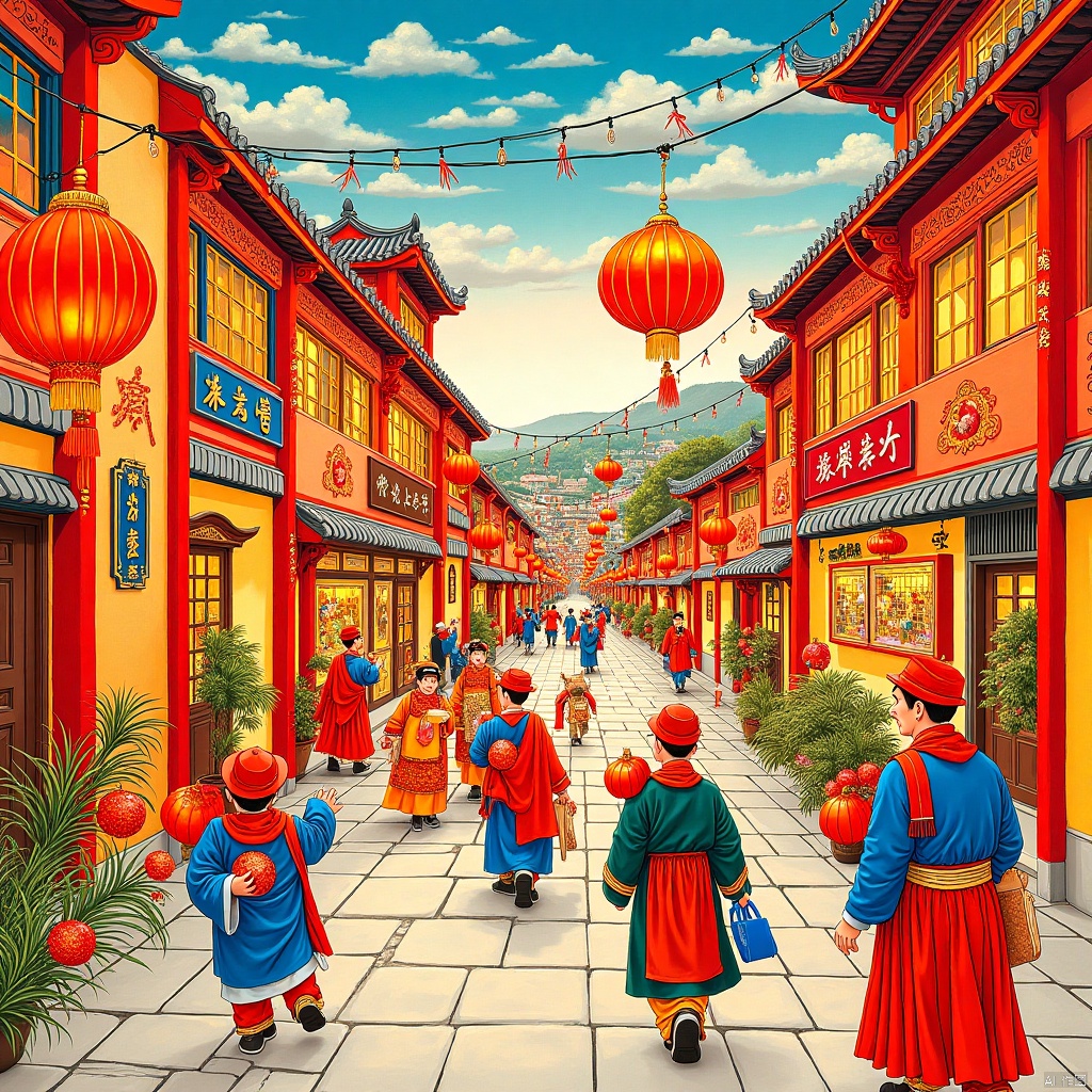 , New Year paintings, New Year paintings, New Year paintings,年画