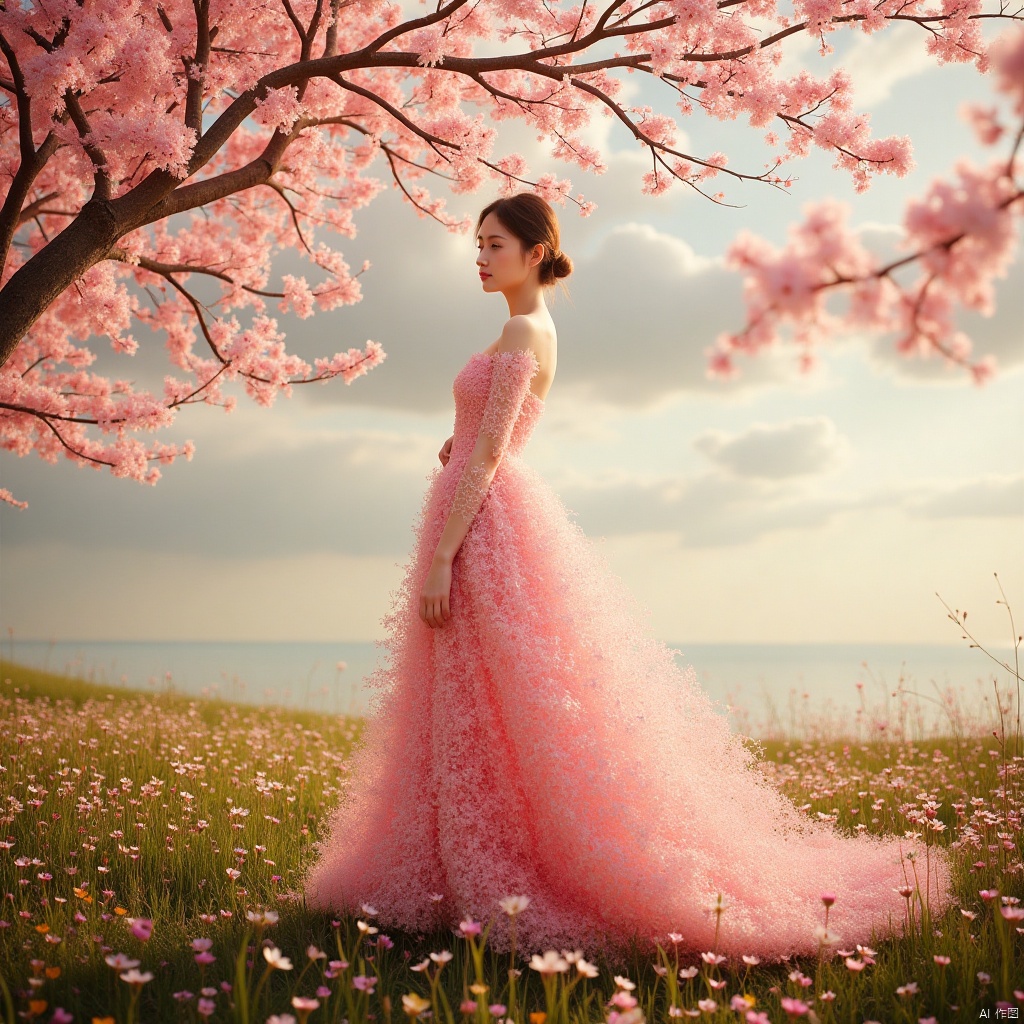 ,long dress,长裙,1girl