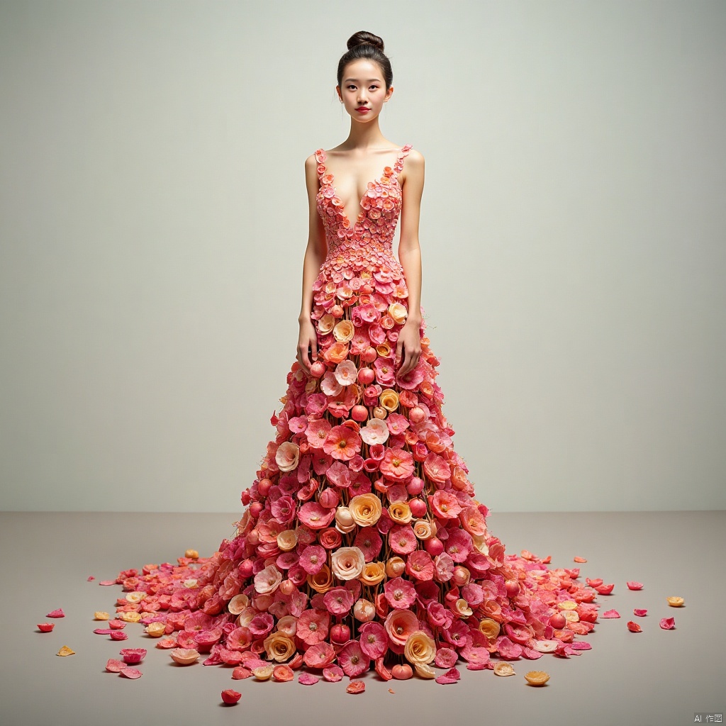,long dress,长裙,1girl