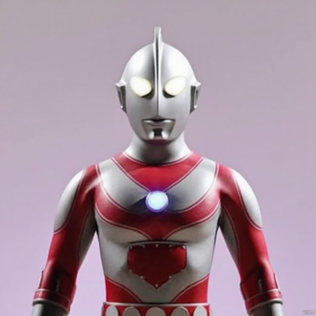 ultraman,silver bodysuit,silver gloves,legwear,gloves,boots,cover,mask,plugsuit,armor,bodysuit,red pattern on body,silver tight-fitting,silver footwear,helmet,leather suit,latex,tokusatsu,no humans,science fiction,silver head,hard mask,no smile,no eyes,no nose,solo,silver rubber bodysuit with red line