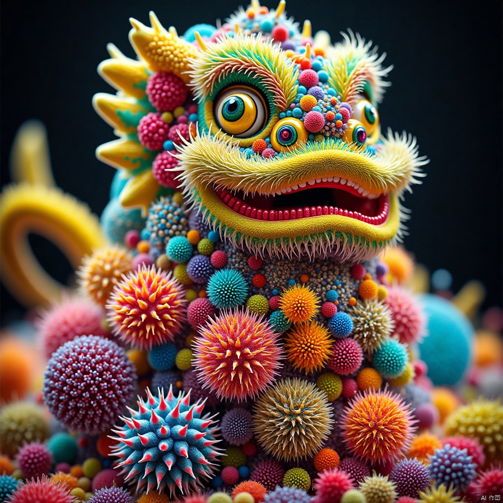 ,microorganism,microbes,amusement park,Theme park,Funfair,,dragon,microorganism,微生物,龙,Chinese Dragon,long dress,长裙