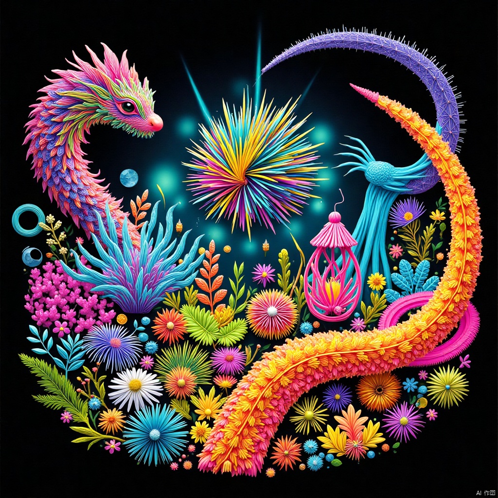 ,microorganism,微生物,游乐园,Theme park,Funfair,Elements of ice and fire,冰火元素